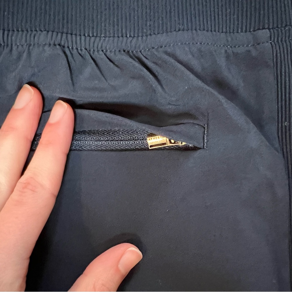 Athleta Brooklyn Mid Rise Ankle Pants in Navy - Picture 7 of 10